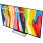 LG OLED55C22LB OLED evo TV (Flat, 55 Zoll / 139 cm, OLED 4K, SMART TV, webOS 22 mit LG ThinQ)