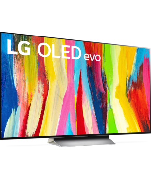 LG OLED55C22LB OLED evo TV (Flat, 55 Zoll / 139 cm, OLED 4K, SMART TV, webOS 22 mit LG ThinQ)