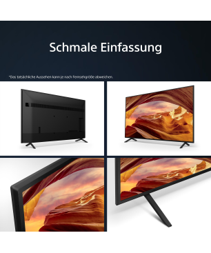 SONY BRAVIA KD-75X75WL LED TV (Flat, 75 Zoll / 189 cm, HDR 4K, SMART TV, Google TV)