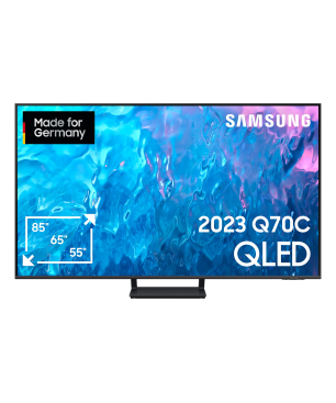 SAMSUNG GQ75Q70CAT QLED TV (Flat, 75 Zoll / 189 cm, UHD 4K, SMART TV, Tizen)