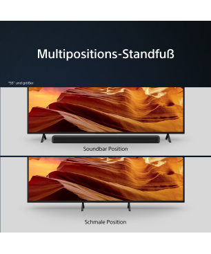 SONY BRAVIA KD-75X75WL LED TV (Flat, 75 Zoll / 189 cm, HDR 4K, SMART TV, Google TV)