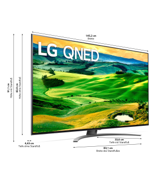 LG 65QNED819QA QNED TV (Flat, 65 Zoll / 164 cm, UHD 4K, SMART TV, webOS 22 mit LG ThinQ)