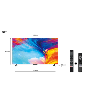 TCL 65 P 635 LED TV (Flat, 65 Zoll / 165 cm, UHD 4K, Google TV)