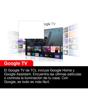 TCL 65 P 635 LED TV (Flat, 65 Zoll / 165 cm, UHD 4K, Google TV)