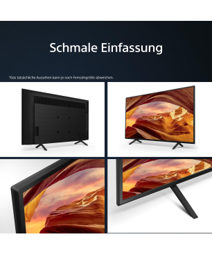 SONY BRAVIA KD-43X75WL LED TV (Flat, 43 Zoll / 108 cm, HDR 4K, SMART TV, Google TV)