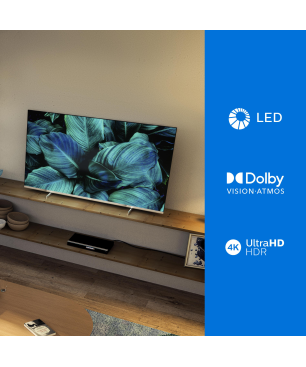 PHILIPS 55PUS7556/12 LED TV (Flat, 55 Zoll / 139 cm, UHD 4K, SMART TV, SAPHI)