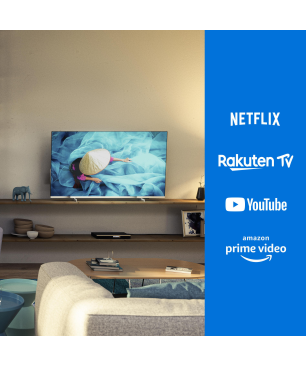 PHILIPS 55PUS7556/12 LED TV (Flat, 55 Zoll / 139 cm, UHD 4K, SMART TV, SAPHI)