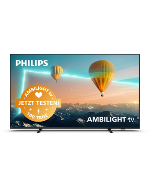 PHILIPS 50PUS8007/12 LED TV (Flat, 50 Zoll / 126 cm, UHD 4K, SMART TV, Ambilight, Android TV™ 11 (R))