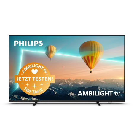 PHILIPS 50PUS8007/12 LED TV (Flat, 50 Zoll / 126 cm, UHD 4K, SMART TV, Ambilight, Android TV™ 11 (R))