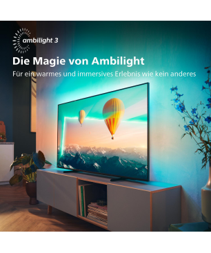 PHILIPS 50PUS8007/12 LED TV (Flat, 50 Zoll / 126 cm, UHD 4K, SMART TV, Ambilight, Android TV™ 11 (R))