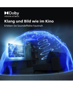 PHILIPS 50PUS8007/12 LED TV (Flat, 50 Zoll / 126 cm, UHD 4K, SMART TV, Ambilight, Android TV™ 11 (R))