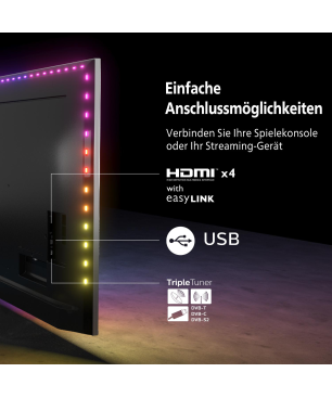 PHILIPS 50PUS8007/12 LED TV (Flat, 50 Zoll / 126 cm, UHD 4K, SMART TV, Ambilight, Android TV™ 11 (R))