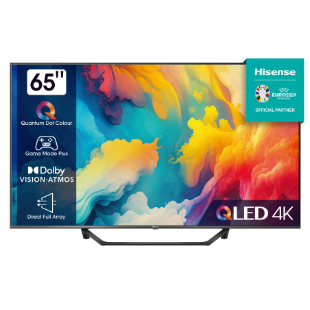 HISENSE 65A7KQ QLED TV (Flat, 65 Zoll / 164 cm, UHD 4K, SMART TV, VIDAA)