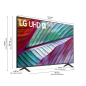 LG 50UR78006LK LG UHD TV (Flat, 50 Zoll / 127 cm, UHD 4K, SMART TV, webOS 23) LG 50UR78006LK LG UHD TV (Flat, 50 Zoll / 127 cm, UHD 4K, SMART TV, webOS 23)