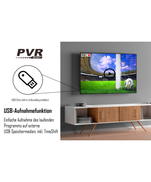 HITACHI HA32E2250 LED TV (Flat, 32 Zoll / 81 cm, HD-ready, SMART TV)
