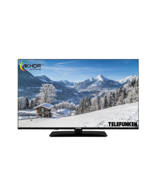TELEFUNKEN D50U750R1CW DLED TV (Flat, 50 Zoll / 126 cm, UHD 4K, SMART TV, Linux)