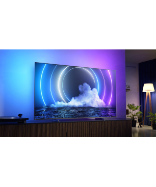 PHILIPS 65 PML 9506/12 Mini LED TV (Flat, 65 Zoll / 164 cm, UHD 4K, Ambilight, Android TV™ 10 (Q))