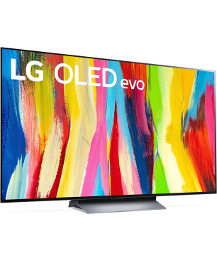 LG OLED55C27LA OLED evo TV (Flat, 55 Zoll / 139 cm, UHD 4K, SMART TV, webOS 22 mit LG ThinQ)