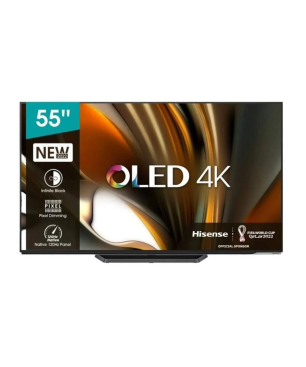 HISENSE 55 A 85 H OLED TV (Flat, 55 Zoll / 138 cm, UHD 4K, VIDAA U6)