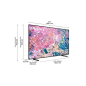 SAMSUNG GQ75Q60BAU QLED TV (Flat, 75 Zoll / 189 cm, UHD 4K, SMART TV, Tizen™ mit Gaming Hub) SAMSUNG GQ75Q60BAU QLED TV (Flat, 75 Zoll / 189 cm, UHD 4K, SMART TV, Tizen™ mit Gaming Hub)