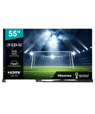 HISENSE 55 A 9 G OLED TV (Flat, 55 Zoll / 139,70 cm, UHD 4K, VIDAA U5)
