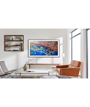 SAMSUNG GQ65LS03BAU The Frame QLED TV (Flat, 65 Zoll / 163 cm, UHD 4K, SMART TV, Tizen™ mit Gaming Hub)