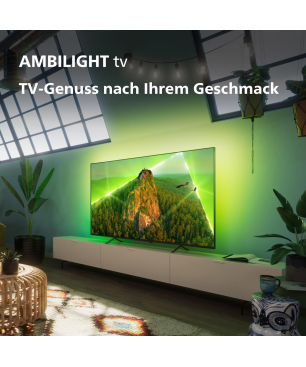 PHILIPS 75PUS8108/12 4K LED Ambilight TV (Flat, 75 Zoll / 189 cm, UHD 4K, SMART TV, Ambilight, Philips Smart TV)