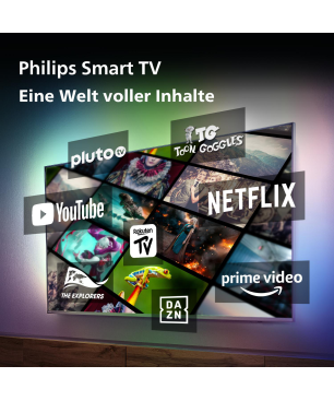 PHILIPS 75PUS8108/12 4K LED Ambilight TV (Flat, 75 Zoll / 189 cm, UHD 4K, SMART TV, Ambilight, Philips Smart TV)