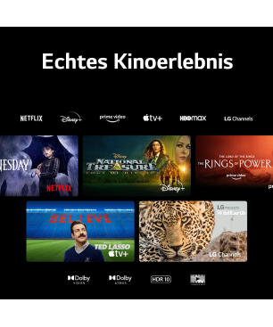 LG OLED65B39LA OLED TV (Flat, 65 Zoll / 165 cm, UHD 4K, SMART TV, webOS 23 mit LG ThinQ)
