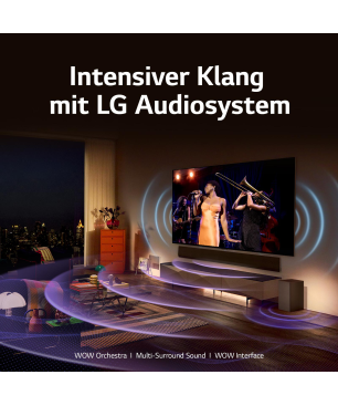 LG OLED65B39LA OLED TV (Flat, 65 Zoll / 165 cm, UHD 4K, SMART TV, webOS 23 mit LG ThinQ)