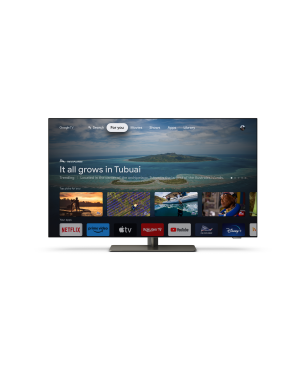 PHILIPS 55OLED808/12 4K OLED Ambilight TV (Flat, 55 Zoll / 139 cm, OLED 4K, SMART TV, Ambilight, GoogleTV)