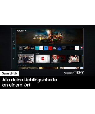 SAMSUNG GQ75Q60CAU QLED TV (Flat, 75 Zoll / 189 cm, UHD 4K, SMART TV, Tizen)