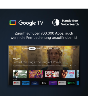 SONY BRAVIA KD-55X85L LED TV (Flat, 55 Zoll / 139 cm, UHD 4K, SMART TV, Google TV)