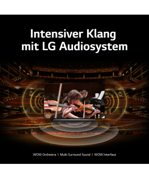 LG 65QNED816RE QNED TV (Flat, 65 Zoll / 165 cm, UHD 4K, SMART TV, webOS 23 mit LG ThinQ)