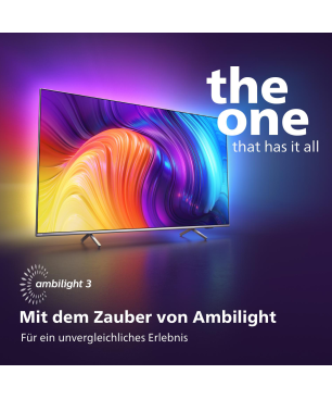 PHILIPS 58PUS8507/12 The One LED TV (Flat, 58 Zoll / 146 cm, UHD 4K, SMART TV, Ambilight, Android TV™ 11 (R))