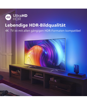 PHILIPS 58PUS8507/12 The One LED TV (Flat, 58 Zoll / 146 cm, UHD 4K, SMART TV, Ambilight, Android TV™ 11 (R))