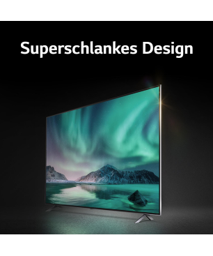 LG 55QNED816RE QNED TV (Flat, 55 Zoll / 139 cm, UHD 4K, SMART TV, webOS 23 mit LG ThinQ)