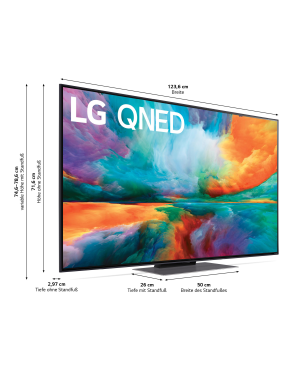 LG 55QNED816RE QNED TV (Flat, 55 Zoll / 139 cm, UHD 4K, SMART TV, webOS 23 mit LG ThinQ)