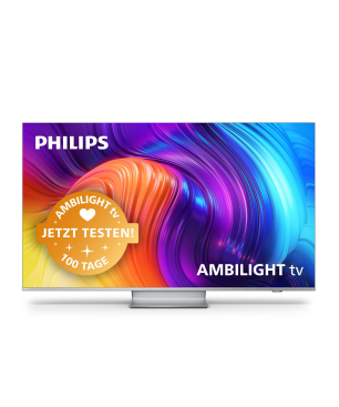 PHILIPS 50PUS8837/12 (50 Zoll) The One 4K UHD LED TV (Flat, 50 Zoll / 126 cm, UHD 4K, SMART TV, Ambilight, Android TV™ 11 (R))