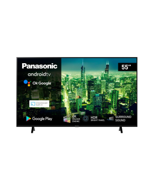 PANASONIC TX-55LXW704 LED TV (Flat, 55 Zoll / 139 cm, UHD 4K, SMART TV, Android)