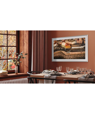 SAMSUNG GQ 55 LS 03 AAUXZG QLED TV (Flat, 55 Zoll / 138 cm, UHD 4K, SMART TV, Tizen)