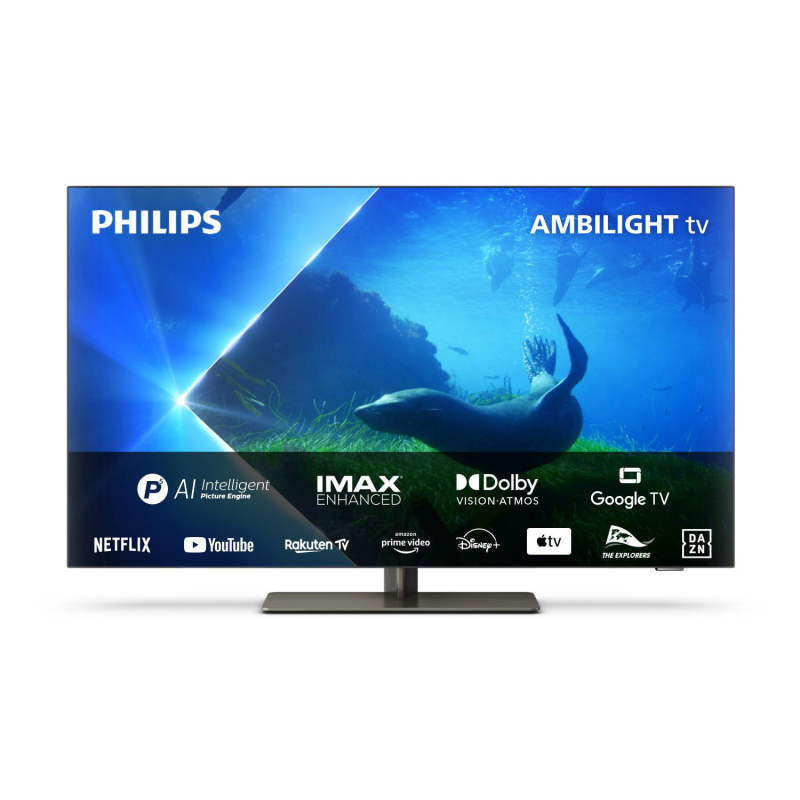 PHILIPS 48OLED808/12 4K OLED Ambilight TV (Flat, 48 Zoll / 121 cm, OLED 4K, SMART TV, Ambilight, GoogleTV12) PHILIPS 48OLED808/12 4K OLED Ambilight TV (Flat, 48 Zoll / 121 cm, OLED 4K, SMART TV, Ambilight, GoogleTV12)