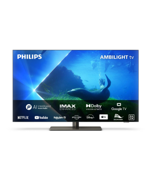 PHILIPS 48OLED808/12 4K OLED Ambilight TV (Flat, 48 Zoll / 121 cm, OLED 4K, SMART TV, Ambilight, GoogleTV12)