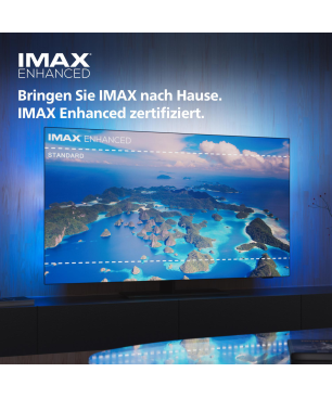 PHILIPS 48OLED808/12 4K OLED Ambilight TV (Flat, 48 Zoll / 121 cm, OLED 4K, SMART TV, Ambilight, GoogleTV12)