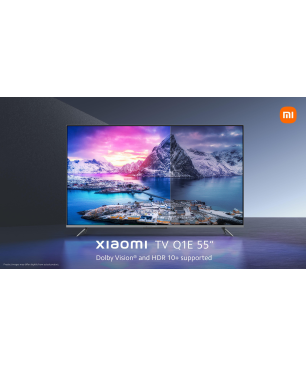 XIAOMI TV Q1E 55" QLED TV (Flat, 55 Zoll / 138,8 cm, QLED 4K, SMART TV, Android TV™ 10)