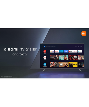 XIAOMI TV Q1E 55" QLED TV (Flat, 55 Zoll / 138,8 cm, QLED 4K, SMART TV, Android TV™ 10)