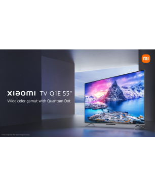 XIAOMI TV Q1E 55" QLED TV (Flat, 55 Zoll / 138,8 cm, QLED 4K, SMART TV, Android TV™ 10)