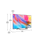 HISENSE 50A7KQ QLED TV (Flat, 50 Zoll / 126 cm, UHD 4K, SMART TV, VIDAA) HISENSE 50A7KQ QLED TV (Flat, 50 Zoll / 126 cm, UHD 4K, SMART TV, VIDAA)