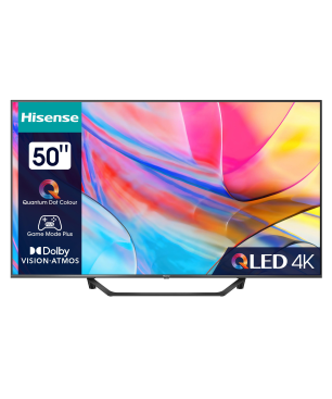 HISENSE 50A7KQ QLED TV (Flat, 50 Zoll / 126 cm, UHD 4K, SMART TV, VIDAA)