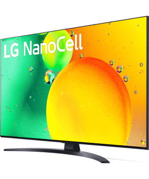 LG 43NANO769QA NanoCell TV (Flat, 43 Zoll / 109 cm, UHD 4K, SMART TV, webOS22 mit LG ThinQ)